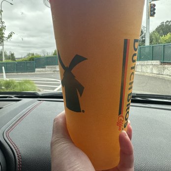 Dutch Bros Coffee - Large Mangonada blended rebel extra tajin - Coffee & Tea Near Me - Beaverton, Oregon