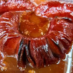 Hasselback salami
