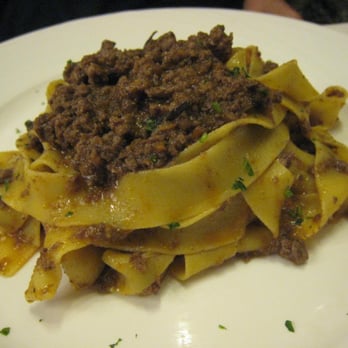 Ristorante Guido - Pappardelle with Wild Boar Sauce - Italian Near Me - Siena, SI Ristorante Guido - Pappardelle with Wild Boar Sauce - Italian Near Me - Siena, SI