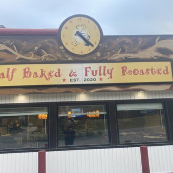 Half Baked & Fully Roasted - Front of the building - Breakfast & Brunch Near Me - Oxford, Massachusetts Half Baked & Fully Roasted - Front of the building - Breakfast & Brunch Near Me - Oxford, Massachusetts