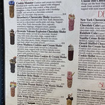 Sugar Factory - Insane milkshake menu - American Near Me - Honolulu, Hawaii Sugar Factory - Insane milkshake menu - American Near Me - Honolulu, Hawaii