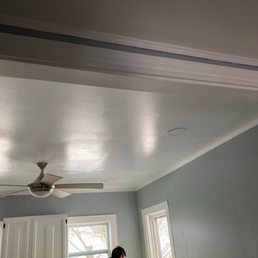 Horrible ceiling work