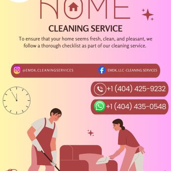 EMDK Cleaning Services  - Home Cleaning Near Me - Atlanta, Georgia