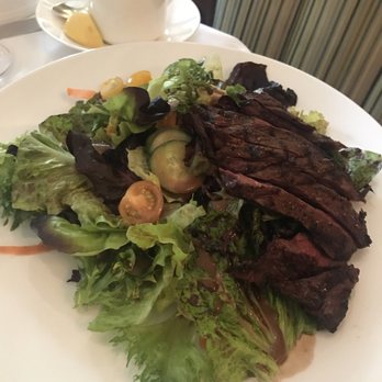 Polo Lounge - Mixed green with add on of skirt steak - New American Near Me - Beverly Hills, California