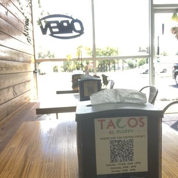 Tacos El Fluffy - Seating - Mexican Near Me - Pensacola, Florida