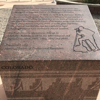 Four Corners Monument - Landmarks & Historical Buildings Near Me - Teec Nos Pos, New Mexico