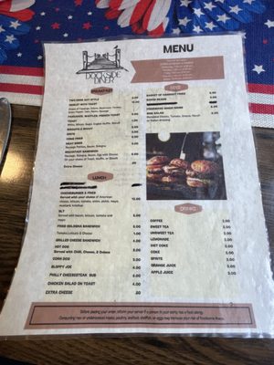 Menu photo 2 Dockside Diner Summerton, SC Menu photo 2 Dockside Diner Summerton, SC