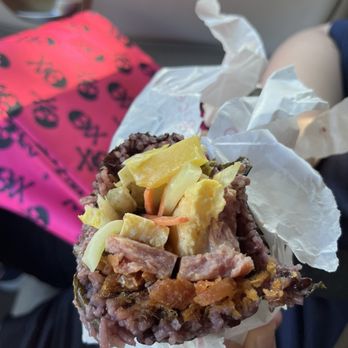 Rice Bites - Purple rice roll. - Juice Bars & Smoothies Near Me - Sacramento, California