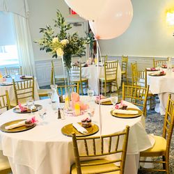 Branches - Table setting for Baby Shower