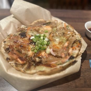 Choi's Korea & Wing - S3. Kimchee Pancake - Korean Near Me - Charlotte, North Carolina