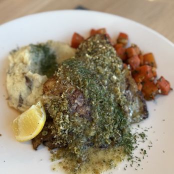 Foodcraft - Herb crusted grouper mashers carrots - Seafood Near Me - Gulf Shores, Alabama