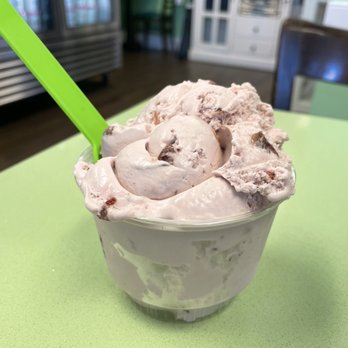 Springer's Homemade Ice Cream - Homemade black cherry. Double scoop - Ice Cream & Frozen Yogurt Near Me - Stone Harbor, New Jersey Springer's Homemade Ice Cream - Homemade black cherry. Double scoop - Ice Cream & Frozen Yogurt Near Me - Stone Harbor, New Jersey