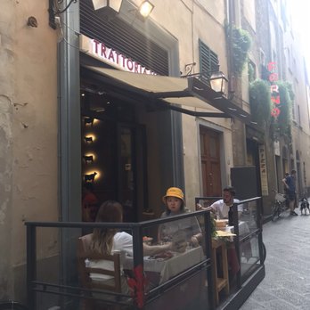 Trattoria dall'Oste - Picture of their tables - only 3 tables so if making reservation request - Trattorie Near Me - Florence, FI Trattoria dall'Oste - Picture of their tables - only 3 tables so if making reservation request - Trattorie Near Me - Florence, FI