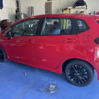 Courtesy Palm Harbor Honda - MY serviced, clean and ready to enjoy HONDA fit, thanks to Palm Harbor HONDA - Car Dealers Near Me - Palm Harbor, Florida