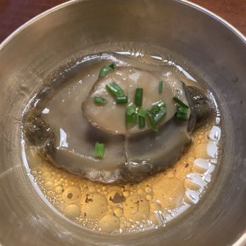 Kunjip Tofu - All the other side dishes are refillable , except this abalone . It tasted great in its sauce . - Korean Near Me - Mountain View, California Kunjip Tofu - All the other side dishes are refillable , except this abalone . It tasted great in its sauce . - Korean Near Me - Mountain View, California