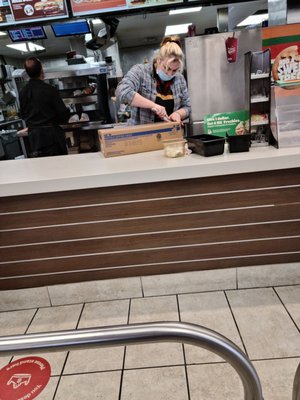 Photo of McDonald's - Quartzsite, AZ, United States. Manager looked unprofessional and nails were to long.
