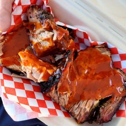 On Point Bbq - Mouthwatering BBQ Brisket! I can eat this all day!
