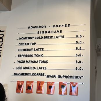 Homeboy Coffee - Menú - Coffee & Tea Near Me - Artesia, California Homeboy Coffee - Menú - Coffee & Tea Near Me - Artesia, California