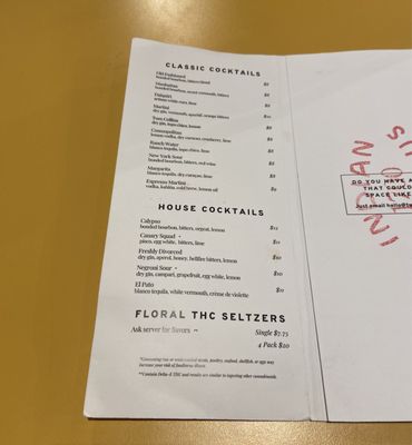 Menu photo 5 Turner's Bar Indianapolis, IN