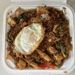 Veggie Thai basil fried rice