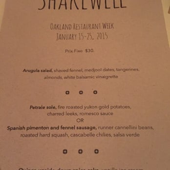 The Well - Oakland Restaurant Week Prix Fixe - Bars Near Me - Oakland, California The Well - Oakland Restaurant Week Prix Fixe - Bars Near Me - Oakland, California