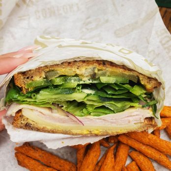 Sprouts Farmers Market - Turkey and provolone sandwich on multigrain bread with tomato basil snack crisps. - Grocery Near Me - Glendora, California Sprouts Farmers Market - Turkey and provolone sandwich on multigrain bread with tomato basil snack crisps. - Grocery Near Me - Glendora, California
