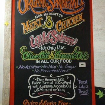 Caveman Cafe - Here are some of the signs and menu boards. - Organic Stores Near Me - Vancouver, British Columbia Caveman Cafe - Here are some of the signs and menu boards. - Organic Stores Near Me - Vancouver, British Columbia
