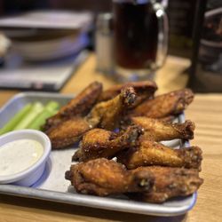 BJ's Restaurant & Brewhouse - Lemon pepper wings