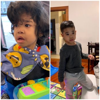 Kiddy Kutz - Before and after Jen worked her magic - Kids Hair Salons Near Me - Astoria, New York