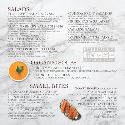 Menu photo 4 La Social Miami, FL Menu photo 4 La Social Miami, FL