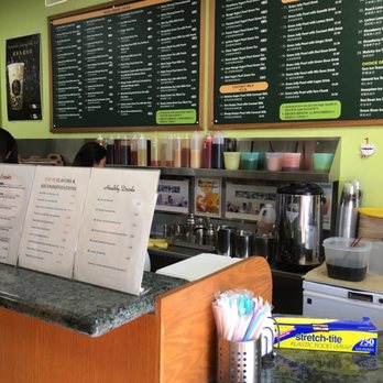Ten Ren Tea - The counter/bar - Coffee & Tea Near Me - Milpitas, California