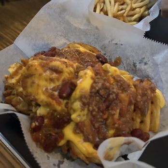 Wogies Bar and Grill - Waffle fries with chili and cheese - American Near Me - New York, New York Wogies Bar and Grill - Waffle fries with chili and cheese - American Near Me - New York, New York