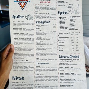 Calusa Pizza & Craft - Menu - Pizza Near Me - Lutz, Florida Calusa Pizza & Craft - Menu - Pizza Near Me - Lutz, Florida