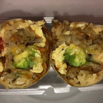 Super Grill & Breakfast - Sausage/Bacon breakfast burrito add avocado/tomato - Burgers Near Me - Pleasanton, California Super Grill & Breakfast - Sausage/Bacon breakfast burrito add avocado/tomato - Burgers Near Me - Pleasanton, California