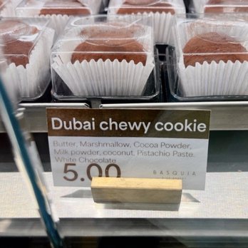 Basquia Bakery - No kataifi or tahini...doesn't even taste like Dubai chocolate - Bakeries Near Me - Daly City, California