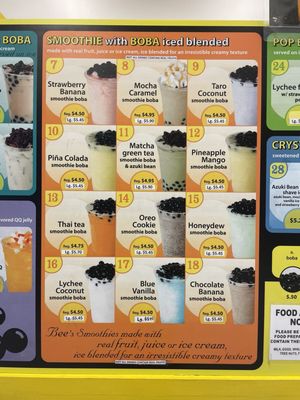 Menu photo 2 Bee's Boba Express Honolulu, HI Menu photo 2 Bee's Boba Express Honolulu, HI