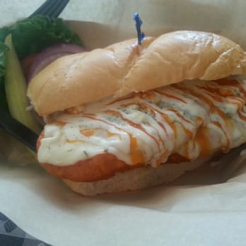 Dirty Bird - Buffalo Chicken Sandwich of your dreams! - American Near Me - Morgantown, West Virginia Dirty Bird - Buffalo Chicken Sandwich of your dreams! - American Near Me - Morgantown, West Virginia