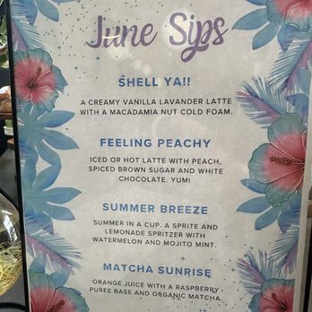 Sipping Grounds Downtown - June sips - Coffee & Tea Near Me - Ocala, Florida