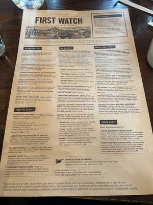 Menu photo 2 First Watch Greenville, NC