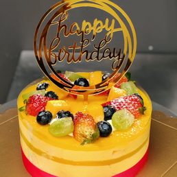 Mango Mousse Cake