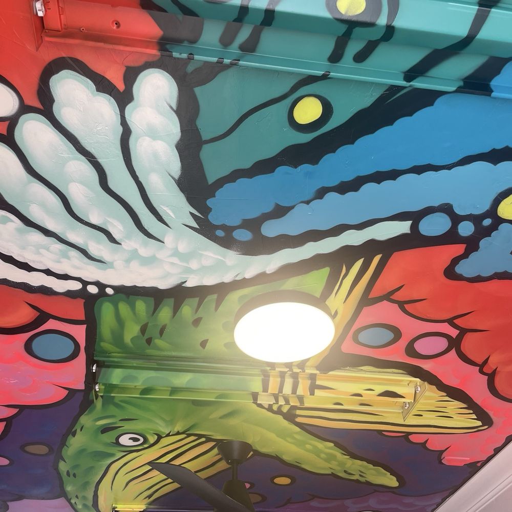 Art Colab Design Studio - Ceiling mural - Public Markets Near Me - Pismo Beach, California Art Colab Design Studio - Ceiling mural - Public Markets Near Me - Pismo Beach, California