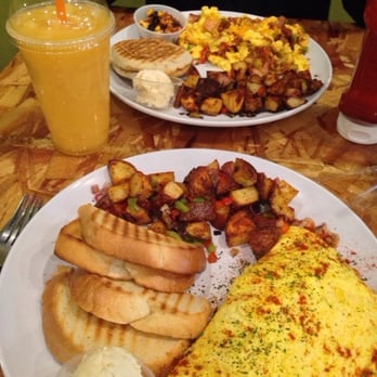 MIX Flagstaff - Midwest omelette and southwest scramble. Both delicious. - Coffee & Tea Near Me - Flagstaff, Arizona
