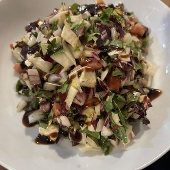 Mambo Italiano - Special chopped salad with maple vinaigrette - Italian Near Me - Irvington, New York Mambo Italiano - Special chopped salad with maple vinaigrette - Italian Near Me - Irvington, New York