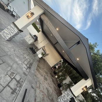 Razos Landscape & Maintenance - 20X20 covered patio and BBQ island. Top notch. - Landscaping Near Me