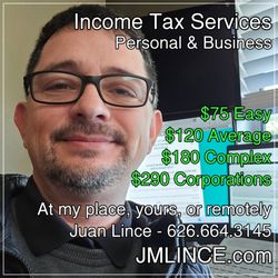 JM Lince Computers & Networks - Income Tax Services for Personal and Business