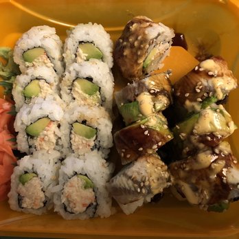 Glo Sushi - a close up of a plate of sushi - Sushi Bars Near Me - Indian Wells, California Glo Sushi - a close up of a plate of sushi - Sushi Bars Near Me - Indian Wells, California
