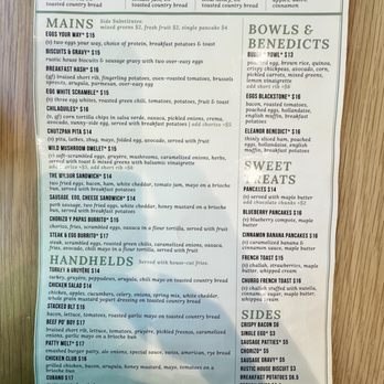 The Eleanor - Menu - Breakfast & Brunch Near Me - Scottsdale, Arizona