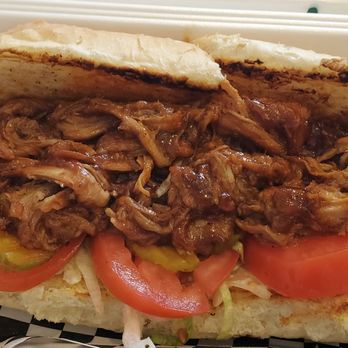 Sweet Leaf Restaurant - Pulled pork Po Boy - Fast Food Near Me - Gulfport, Mississippi Sweet Leaf Restaurant - Pulled pork Po Boy - Fast Food Near Me - Gulfport, Mississippi