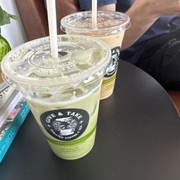 Iced Strawberry Matcha