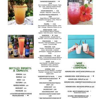 Cascabel - Menu - Vegan Near Me - Houston, Texas